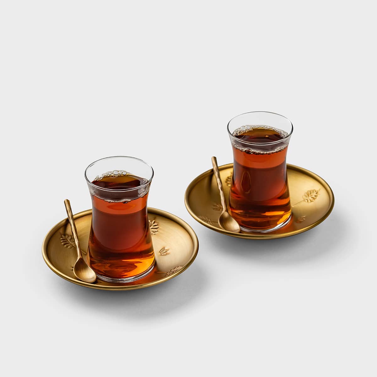 طقم استكانة الشاي - نخيل